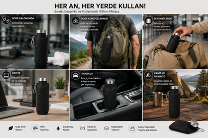 Şimdi Katlanabilir Silikon Mataraya Geçin!