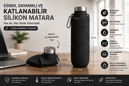 Şimdi Katlanabilir Silikon Mataraya Geçin!